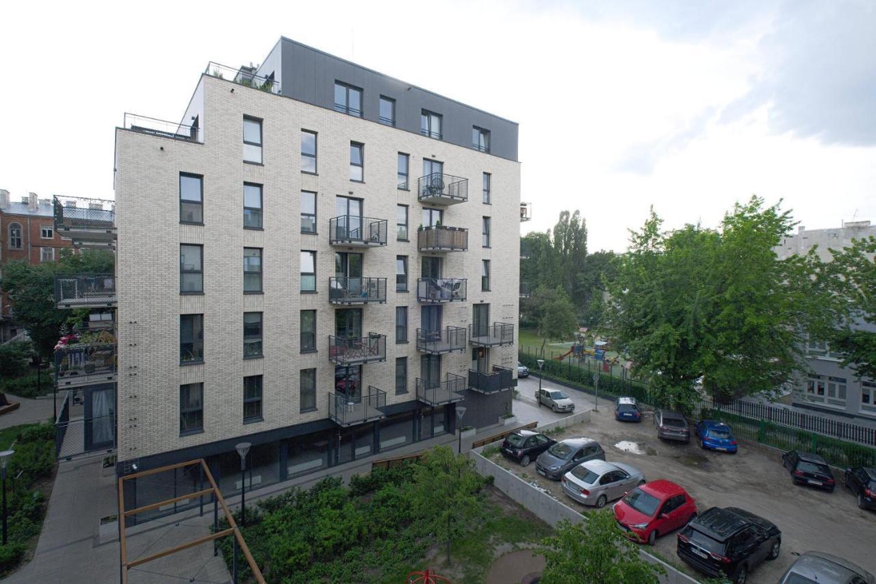 Strzelecka 24 Modern Apartment Warschau Buitenkant foto