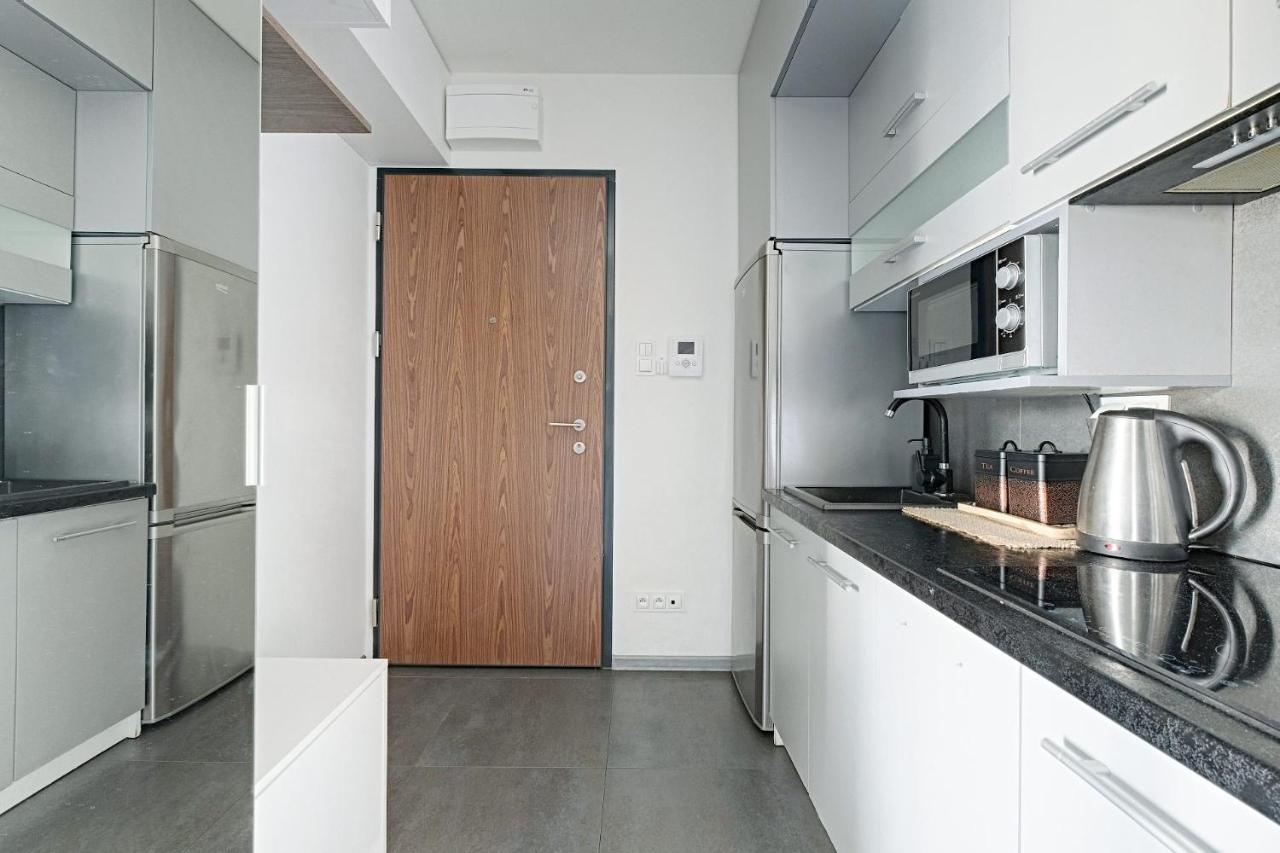 Strzelecka 24 Modern Apartment Warschau Buitenkant foto